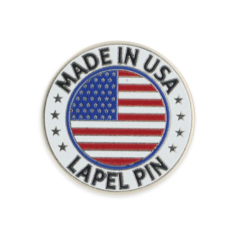 Made in America- Dimensionally Printed Lapel Pin